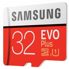 Карта памяти microSD Samsung Evo Plus (U1) 32 Гб с переходником SD