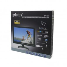 Портативный телевизор Eplutus EP-143T 14.1" (с цифровым ТВ-тюнером DVB-T2)